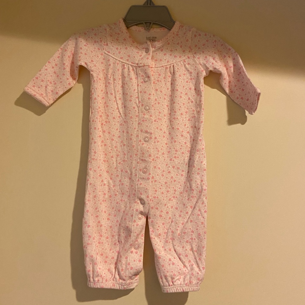 Baby Pink Floral jumpsuit
